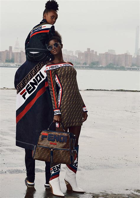 fila fendi collaboration|Fendi mania collection.